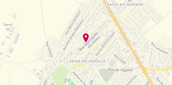 Plan de Motrio, 74 Rue Jean Jaures, 62114 Sains-en-Gohelle