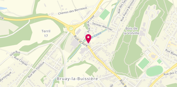 Plan de Vin'c Cars, 40 Rue d'Aire, 62700 Bruay-la-Buissière