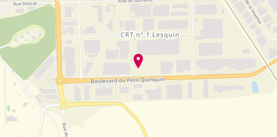 Plan de Lesaffre Utilitaires, 493 Boulevard du Petit Quinquin, 59273 Fretin