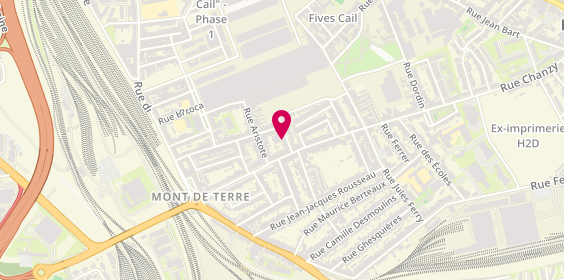 Plan de Garage Asloun, 13 Rue Salomé, 59800 Lille