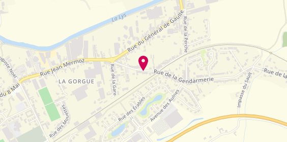 Plan de REDANT Cédric, 46 Rue Gendarmerie, 59253 La Gorgue