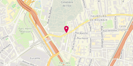 Plan de L'Atelier du 71, 71 Rue du Faubourg de Roubaix, 59800 Lille