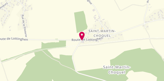 Plan de Auto Solution, 4 Route de Lottinghen, 62240 Saint-Martin-Choquel