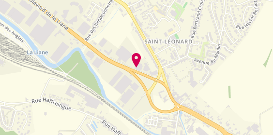 Plan de BMW, Boulevard de la Liane, 62360 Saint-Léonard